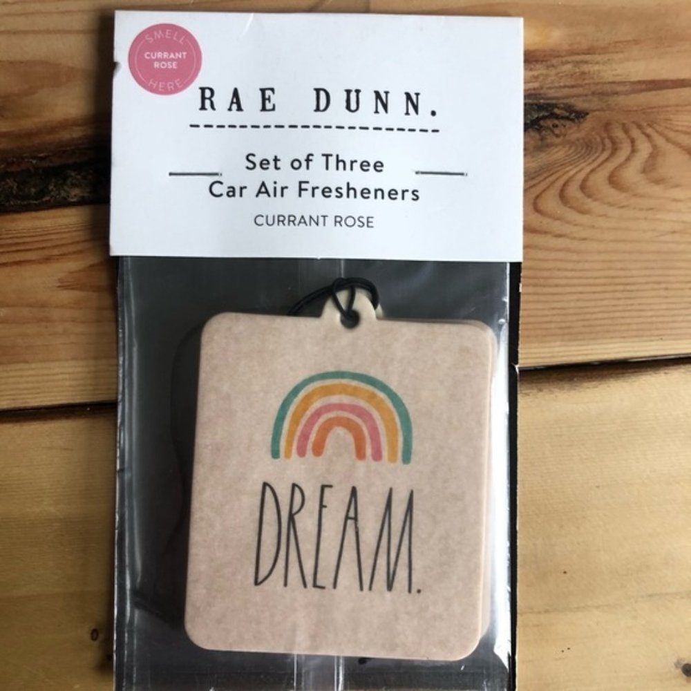 NWT RAE DUNN Car air fresheners dream set of 3